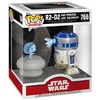 Image de Figurine - Funko Pop! - SWS9 - R2-D2 avec Leia - Vinyle Durable - Cadeau Star Wars