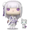 Image de Figurine POP & Buddy - FUNKO - Emilia avec Puck - 9 cm - Multicolore - Vinyle