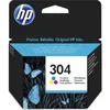 Image de HP 304 Cartouche dencre trois couleurs authentique (N9K05AE) pour HP DeskJet 2620/2630/3720/3730