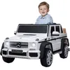 Image de Voiture électrique pour enfants Mercedes-Maybach G650 - ORYXEARTH - Blanc - Batterie 12V - Vitesse 3-5 km/h