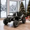 Image de Voiture tout-terrain électrique pour enfants - ORYXEARTH - UTV - Batterie 12V - Vitesse 2-6 km/h