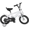 Image de Vélo pour enfant 14 pouces avec roues stabilisatrices vélo de plein air sport pour filles et garçons de 3 à 7 ans et plus