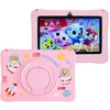 Image de Tablette enfant Tactile - 7  IPS écran - 1024x600 - Android 10 System - 2+64GB - GPS - Wi-Fi - Rose