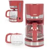 Image de Cafetière Électrique - Haute Qualité - 1000W - 15 Tasses - Inox Rouge - Système Anti Gouttes