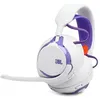 Image de Casque pour console Jbl QUANTUM 650 Blanc et Violet gaming sans fil avec réduction de bruit pour PC PS5 PS4 XBOX Nintendo