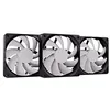 Image de Ventilateur - HYTE - Flow FA12 - 3-pack - 12 Volts - 1.8 Watts - Noir