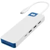 Image de Station daccueil PC portable Hyper HYPERDRIVE FLEX8 PORT USB-C HUB BLUE