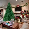 Image de Arbre de Noël Sapin Artificiel de Noël en PVC Décoration Fêtes - 650 Branches - 180 cm
