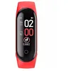 Image de MONTRE CONNECTEE SPORT rouge M4 Montre de sport étanche Bracelet intelligent Activité du rythme cardiaque Pression