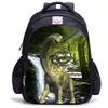 Image de Cartable Enfant Dinosaure - Cool - Grades 3-6 - Noir - Sac à Dos décole Primaire Scolaire