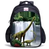 Image de Cartable Enfant - Dinosaure - Sac à Dos décole Primaire Scolaire - Nylon et Polyester - Pour Garçon
