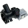Image de Pompe de vidange pour lave-linge INDESIT - Filtre M116 - Diamètre entrée 34cm - Diamètre sortie 29cm