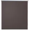 Image de Store enrouleur occultant marron 40 x 100 cm fenêtre rideau pare-vue volet roulant 4102126