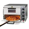 Image de Four à pizza 3000 watts 2 étages acier affiné pierre à pizza réfractaire alimentaire 16_0002440