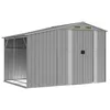 Image de Abri de jardin cabane cabanon maison de stockage remise exterieur hangar outils robuste 277 x 1925 x 179 cm acier galva
