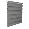 Image de Store enrouleur zébré jour et nuit fenêtre translucide ou occultante aspect bois 70x150cm gris 19_0000812