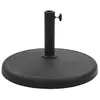Image de Pied base socle rond de parasol Polyrésine 19 kg noir 2202095