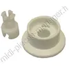 Image de Roulette panier inférieur pour lave-vaisselle Ariston Indesit - Hotpoint - C00104637