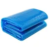 Image de Bâche solaire de piscine à bulles polyéthylène 450 x 220 cm bleu 03_0006684