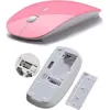 Image de Souris Ultra Plate pour MACBOOK Air APPLE Sans Fil USB Universelle Capteur Optique 3 Boutons Couleur - Couleur:ROSE