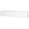 Image de Meuble TV 135 x 31 x 25 cm blanc 03_0007863