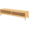 Image de Meuble TV design bambou 180 x 40 x 38 cm naturel 03_0007874
