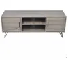 Image de Meuble télé buffet tv télévision design pratique 120 cm gris 2502259