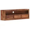 Image de Meuble télé buffet tv télévision design pratique 120 cm bois de sesham solide 2502062