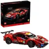 Image de SHOT CASE - LEGO Technic 42125 Ferrari 488 GTE AF Corse 51 Modele authentique de la voiture de course dendurance a exposer pour