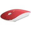 Image de Souris Ultra Plate pour PC HP OMEN Sans Fil USB Universelle Capteur Optique 3 Boutons Couleurs - Couleur:ROUGE