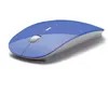 Image de Souris Ultra Plate pour PC LENOVO Sans Fil USB Universelle Capteur Optique 3 Boutons Couleurs - Couleur:BLEU