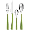 Image de Ménagère 24 pièces - AMEFA - Alizée - Vert