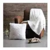 Image de Plaid - Mouton - Blanc - 130x160 cm - 100% polyester - Style Scandinave Moderne
