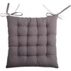 Image de Coussin de chaise carré bicolore gris / gris perle 40 x 40 cm 100% coton - EMINZA