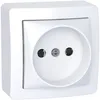 Image de Prise électrique - SCHNEIDER ELECTRIC - ALRÉA - IP20 - Blanc polaire - 2 pôles
