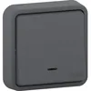 Image de Schneider Electric Bouton Poussoir lumineux mureva Styl 250 V Gris - SC5SHN0212459