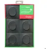 Image de Lot 5 interrupteurs va-et-vient brochables + plaque - anthracite - Ovalis - Schneider