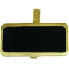 Image de 12 ARDOISES SUR PINCE OR 4 X 2 CM Or