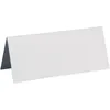 Image de Marque-place en carton SANTEX - Blanc - 10 pièces - 3 x 7 cm