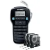 Image de DYMO LabelManager 160 (Pack) Imprimante détiquettes portable avec 3 rouleaux de ruban adhésif D1 Clavier AZERTY