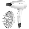 Image de Sèche-cheveux - BRAUN - Blanc - 2000 W - Ioniseur dair - Adulte