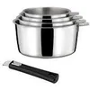 Image de Série de 3 casseroles Malice + 1 manche noir