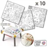 Image de Smoby - Recharge Coloriages pour la Kid table créative - 10 feuilles de coloriages