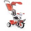 Image de Tricycle évolutif Baby Balade Rouge - Smoby - 3 roues - Guidage parental - Roues silencieuses