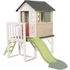 Image de Smoby Life - Maison Pilotis avec toboggan - Nouveau colori - Plateforme 70cm - Anti-UV - Fabriqué en France