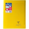 Image de CLAIREFONTAINE - Cahier piqûre KOVERBOOK - 24 x 32 - 96 pages Seyès - Couverture Polypro translucide - Jaune