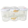 Image de LE PARFAIT 1978009 Lot de 6 confituriers en verre - 385g - Transparent