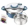 Image de SEB ClipsoMinut® DUO 5L 2-en-1 Cocotte-minute® et cuisson lente 3-5 personnes