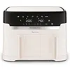 Image de Friteuse sans huile Airfryer Easy Fry Dual 8L EZ901AF0 MOULINEX Collection Ivoire, 2 tiroirs, 6 programmes en occasion ou reconditionné