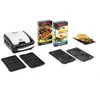 Image de TEFAL Croque gaufre Snack Collection noir et gris + 2 plaques incluses SW853D12